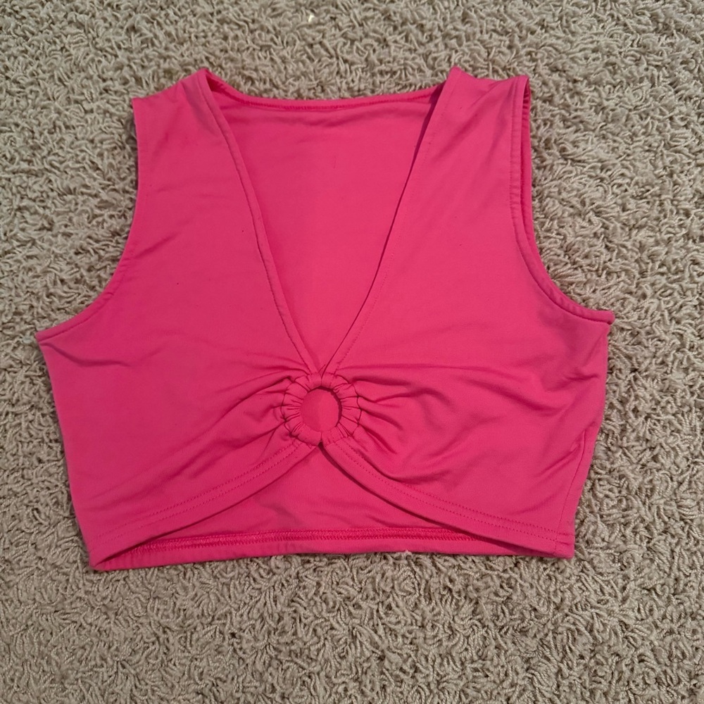Amazon Fuchsia Sleeveless Tank Top